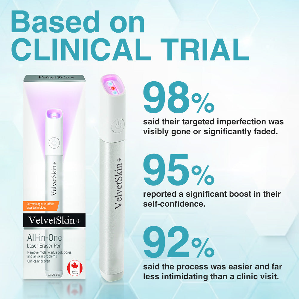☂TrackMuller® VelvetSkin+Series ⚔️All-in-One Laser Eraser Pen🖊️ (🔬Powered by CO₂ laser technology – effectively removes moles, warts, skin tags, pigmentation spots, and other skin imperfections)