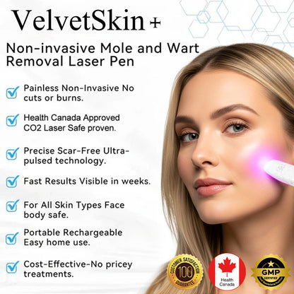 ☂TrackMuller® VelvetSkin+Series ⚔️All-in-One Laser Eraser Pen🖊️ (🔬Powered by CO₂ laser technology – effectively removes moles, warts, skin tags, pigmentation spots, and other skin imperfections)